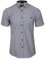 Xact Chemise à Carreaux Vichy à Manches Courtes pour Hommes, col boutonné, Coupe régulière (Navy/White) M