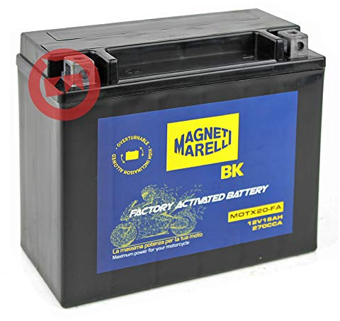 Batteria MOTX20 Sigillata Precaricata
