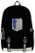 Gumstyle Anime Attack on Titan Shingeki No Kyojin Rucksack Schultasche 3D Gedruckt Laptop Backpack Büchertasche Jungen Mädchen Daypack Reisetasche 1147/3