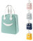 croselyu Tragbare, isolierte Tasche, tragbar, niedlich, Outdoor-Picknick-Tasche, Eisbeutel, Aufbewahrungstasche, 1 Stück (Grün, Groß)