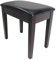 PRELUDE Piano Stool with Book Storage (Satin Rosewood)