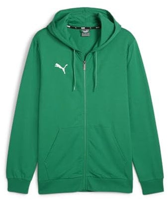 PUMA Herren Teamgoal Casuals Hooded Jacket Sweat, Sport Green-puma White, S EU