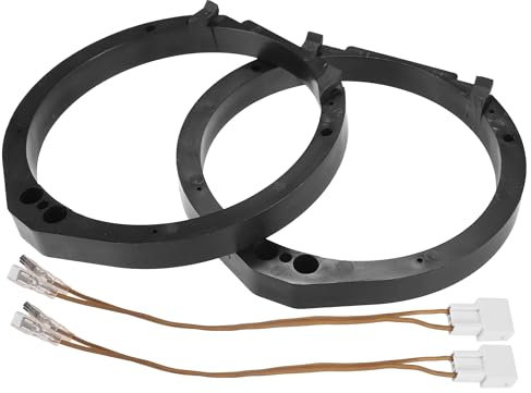 uxcell 6.5 Speaker Adapter Spacer Ring with Wire Combination for Honda