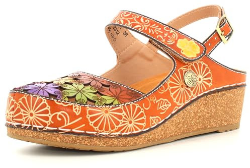 LAURA VITA FACSCINEO 0121 Sandales Femme Marron 37