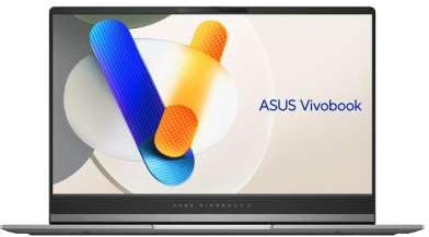 ASUS VIVOBOOK S 15 M5506NA 15,6 OLED 3K 2880 * 1620, RYZEN 5 7535HS 3.3 GHZ, 16 GB DDR5, SSD 512GB NVME, WINDOWS 11, WIFI 6, WEBCAM FHD, TASTIERA RETROILLUMINATA, HARMAN KARDON