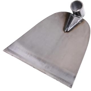 Chewtoyo Robuste Gartenhacke zum Jäten Metall Ersatzkopf Augenhacke Hula Hacke Asadon 7,7 x 6,1 x 2,0 Zoll Scharfe Klinge