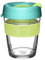KeepCup Brew, Reusable Coffee Cup - Tempered Glass and Splashproof Sipper Lid, Medium 12oz/340ml - Matcha
