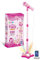Kids Microphone and Stand Childrens Karaoke Machine with Flashing Lights for Girls Boys