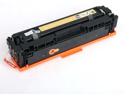 Tonerkartuschen-Set, kompatibel mit HP Druckern 202A, 202X, CF500AM, 254dw, 254nw, 280nw, 281fdw für zuverlässige Druckleistung, Gelb