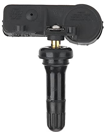 TPMS TPMS Sensor de presión de la presión del neumático Alta precisión Programación inalámbrica Instalación fácil Reemplazo directo para Black ABS 1PC