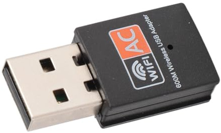RASTKY Nano AC600 Dualband-WLAN-Adapter für PC, 802.11ac Wireless-Dongle für XP/Vista/7/8/10