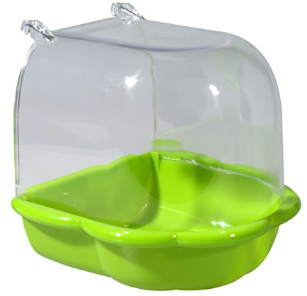 CLASSIC Budgie Bath, clear