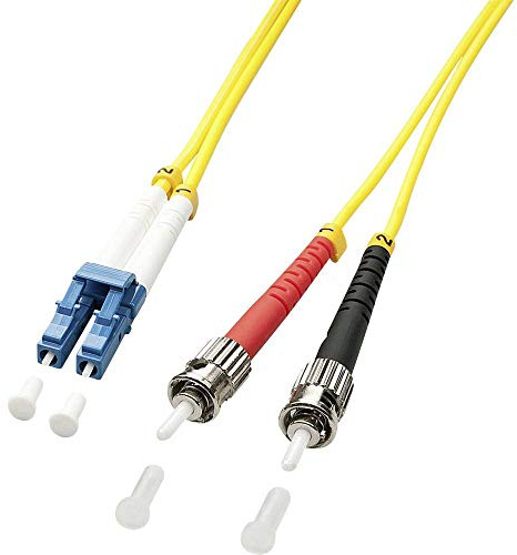 LINDY 47463 LWL-Duplexkabel LC/ST OS2 5m