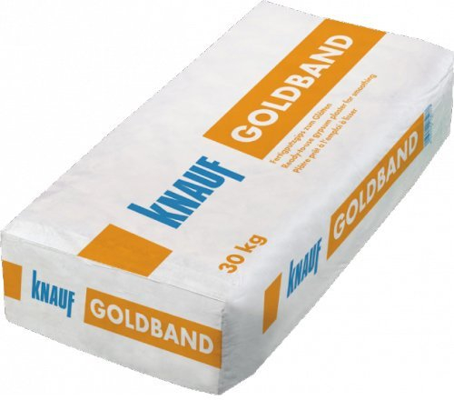 Goldband Tasche von Gips Knauf 30 kg