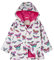Hatley Girl's Printed Raincoat, White(Groovy Butterflies), 4 Years