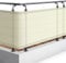 Sol Royal Brise Vue Balcon Extérieur PES SolVision PB2 90x300 cm Creme – Brise Vent Terrasse avec Œillets, Cordons, Résistant à l'eau & aux Intempéries – Cache Balcon 160 g/m² avec Protection UV