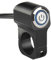 Larcele Motorrad Lenkerschalter Druckschalter für Motorrad Scheinwerfer mit Ring und Leistung Symbol Kontrollleuchte, Universal Durchmesser 22mm SBKG-06 MEHRWEG (Blau Kontrollleuchte)