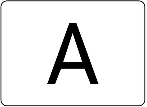 Aufkleber A-Schild Abfall-Schild Warntafel Warnung LKW Fahrzeug Folie selbstklebend | Größen wählbar Made in Germany, Größen Name: 30 x 20 cm