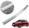 CHROMEMASTER | Ladekantenschutz Stoßstangenschutz | Kompatibel mit Seat Arona 2017- ; Gebürsteter Edelstahl, Silber Matt; Unsere Lackschutzleiste Sichert den Heckstoßfänger vor Kratzern