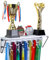 Medaillenhalter, Aufhänger aus rustikalem Holz, Wandmontage, Trophäenregal, Medaillenhalter und Medaillen-Aufhänger, Rennmedaillenständer und Medaillenaufhänger mit Regal, Weiß