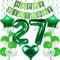 27 Luftballon 27. Geburtstag Männer Frauen Grün 27 Jahre Geburtstag Mann Deko 27. Geburtstag Deko Grün Ballons 27 Geburtstag Mann Frau Deko Grün 27 Jahre Dekoration Party 27 Geburtstag Luftballons