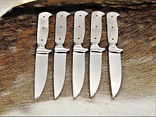 MAQSON 5x Rohling Messerklinge Klinge 440A Stahl Jagd Nicker 825EA