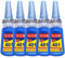 SanSixi 5PCS 401 Colla Adesivo Rapido Istantaneo 20g Bottiglia Più Forte Super Colla Multi-Purpose Super Forte Colla Adesiva Liquida Incolore