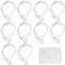 SUNNYCLUE 1 Box 60 Stück 925 Sterlingsilber Plattierte Französische Ohrringhaken Französische Brisur Ohrringhaken Ohrbügel Ohrbügel Für Schmuckherstellung Zubehör DIY Zubehör Für Baumelnde Ohrringe