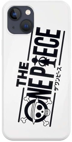 Transparent Design Case for Apple iPhone, Printed in France, Anime, One Piece, Logo (iPhone 14 Plus)