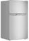 PKM Kühlgefrierkombination GK88EIX 84 Liter Nutzinhalt | Inox Design | Flüsterleise mit 39 dB | 25 Liter 4 Sterne Gefrierfach | Wechselbarer Türanschlag | 1 Gemüseschublade | Energieeffienzklasse E
