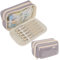 OWill Estuche Escolar con 4 Compartimentos,Estuche Multiusos Grande,Cartucheras Escolares,Estuches Escolares para niños, niñas y Adultos,Oficina(Púrpura)