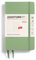 LEUCHTTURM1917 370648 Wochenkalender & Notizbuch Pocket (A6) 2025, Salbei, Englisch