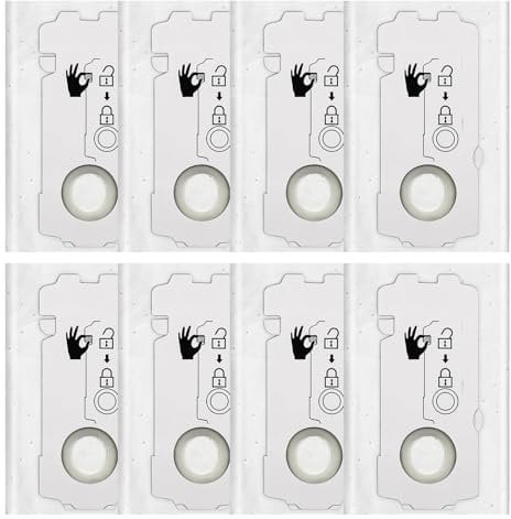 LOHILL 204308 Dust Bags Accessories for Festool CT MINI CT MINI I, CT MIDI CT MIDI I Manufactured from 2019 onwards Dust Extractors CTC MINI/MIDI CT 15 Vacuum Cleaner Replacement Parts (8 Pack)