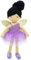 Lullaberry Verzauberte Feenpuppe, 30 cm, Violett – Plüschpuppe, weiches Plüschpuppe, Mädchen, Geschenk – lila Outfit und goldene Flügel