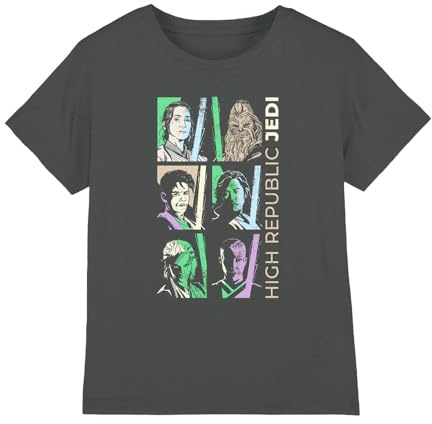 Star Wars Boy's Acolyte High Republic Pastel Jedi Unisex Kids T Shirt