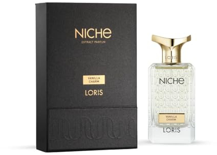 Loris Niche Vanilla Charm, Parfüm Extrakt, 70 ml, Luxus Duft mit Vanille-Note