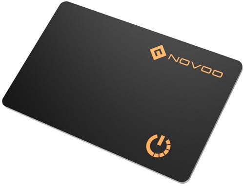 NOVOO Air Tag Schlüsselfinder Smart Tracker Item Finder- NFC1-207C-BK-VC