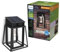 Philips Lysin UltraEfficient Outdoor Solar Wall Light, Replaceable Solar Bulb, Motion Sensor, 4000K, Black