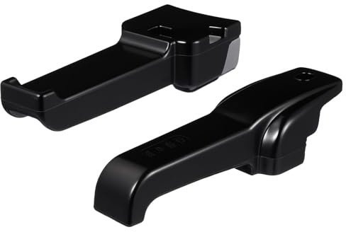 NUOBESTY Pressione Ergonomico a Manico Pentola Nero e Plastico in Design Sostituzione Sensazione Confortevole Uso Quotidiano in Cucina