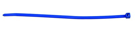 Connect 30296 Hellermann Blue Cable Tie 200mm x 4.6mm 100pc