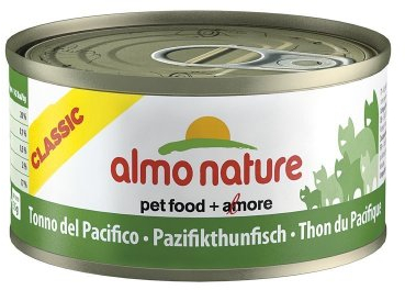 Almo Nature Pazifikthunfisch 70g Katzenfutter, 24er Pack