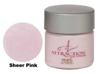 NSI Attraction Acrylic Nail Powder Eye Shadow – Sheer Pink