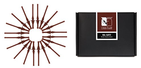 Noctua NA-SAV2, Soportes Anti-Vibración para Ventiladores (20 piezas, Marrón)
