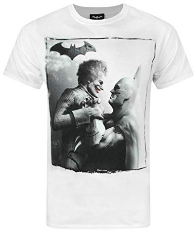 Arkham City Batman vs Joker Men's T-Shirt