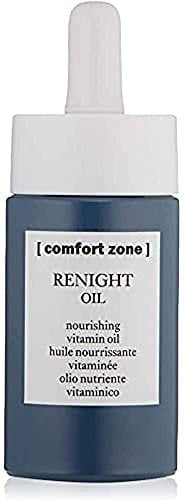 Comfort Zone Renight Vitamin Oil, Multi-Vitamin Blend, Silky Smooth, Double Hydrating, Suitable for Vegans, Nourishing, Antioxidant , Night Treatment, Stressed, Dehydrated Skin, 30ml Bottle