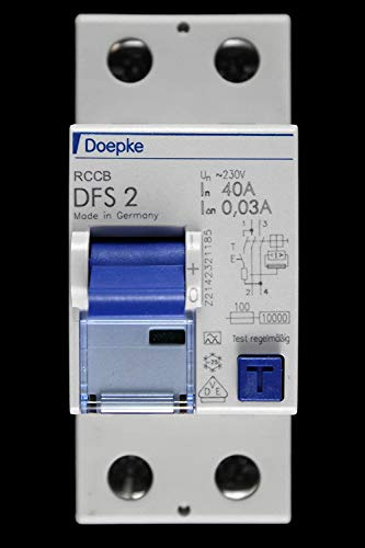 Doepke FI-Schalter DFS2 040-2/0,03-A Fehlerstrom-Schutzschalter 4014712069343