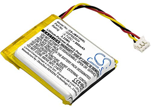 Battery GPS Garmin Dezl 560LMT, Dezl 560LT, Dezl 560LMT, Li-Polymer, 1250 mAh
