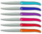 Laguiole Production - 443880 - Coffret cadeau de 6 Couteaux Steak table Laguiole ACIDULE Multicolor- Coloris aléatoire