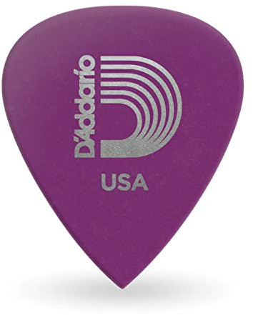 D'Addario Duralin Precision Guitar Picks, Heavy, 100 Pack