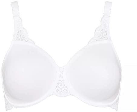 Triumph Womens Amourette 300 W01 Minimizer Bra, White, 36D UK